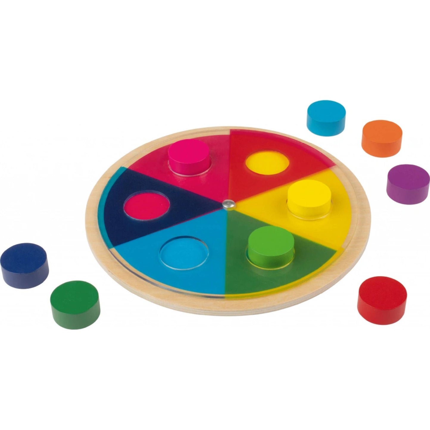 Playtive Rainbow Jigsaw Puzzle Montessori Center Color Theory