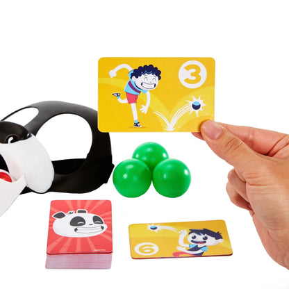 Pandas Feeding Children's Game, Suitable for 4-8 Players