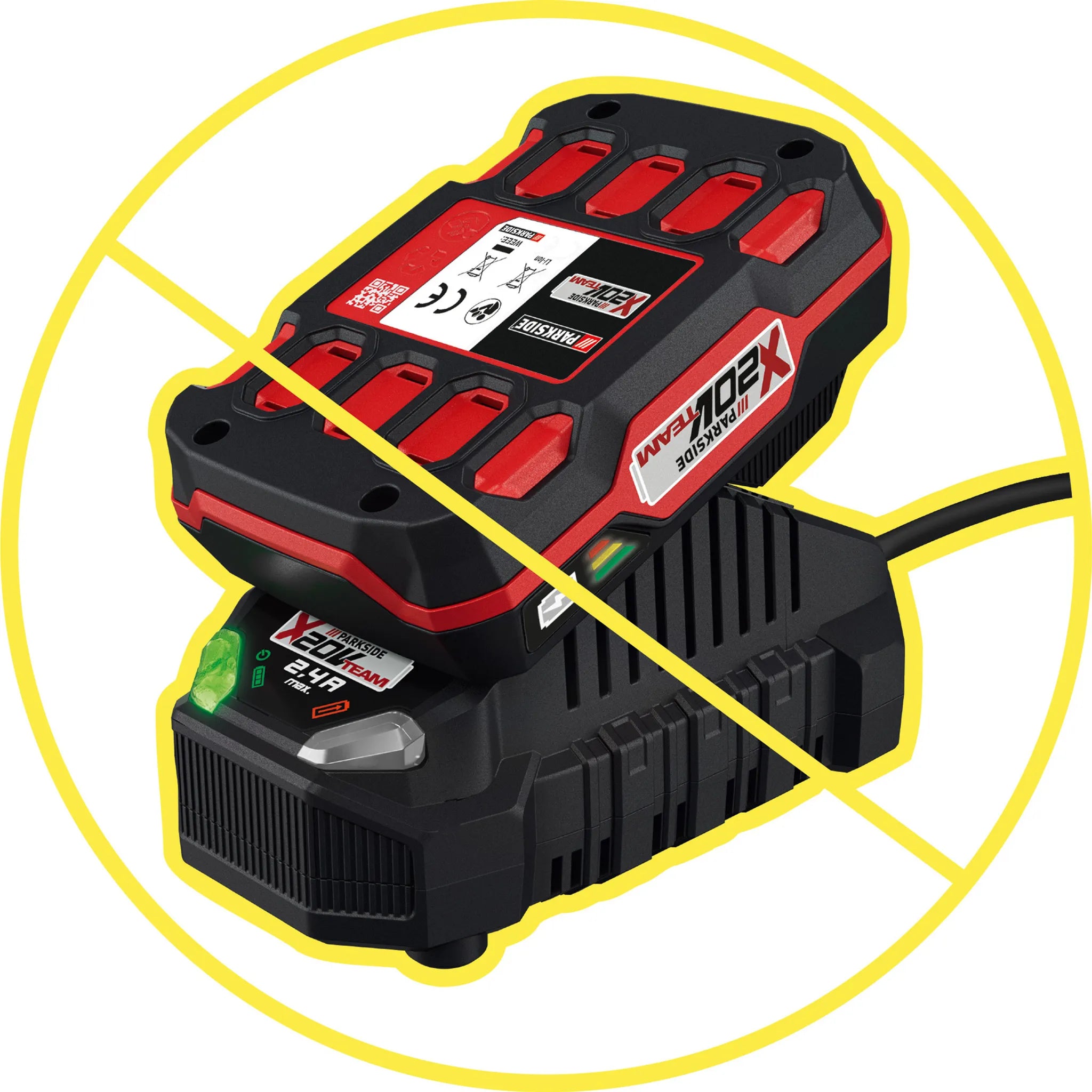 Parkside® 20 V Cordless Flat Dowel Cutter »PFDFA 20-Li A1« without Battery/Charger