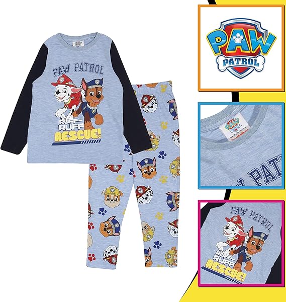 Paw Patrol Ruff Ruff Rescue Long Pajamas Set
