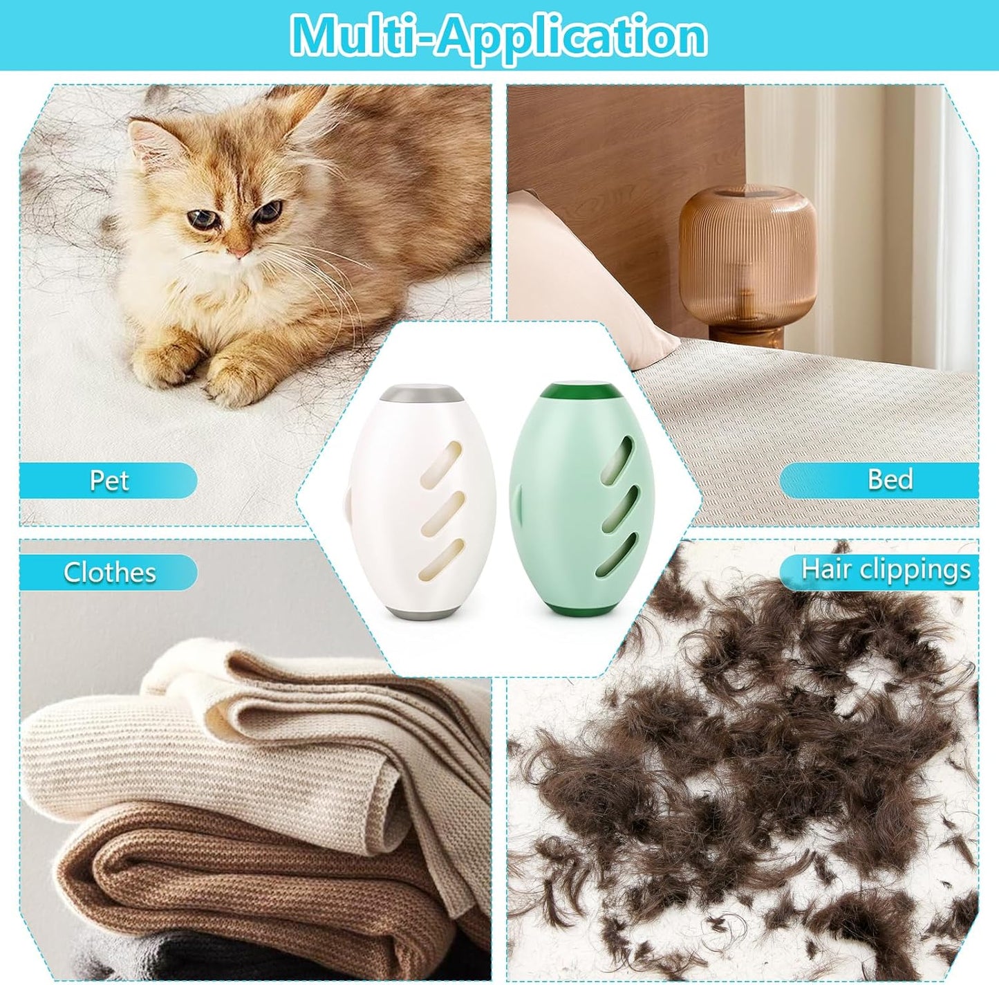 Washable Reusable Lint Roller (Set of 2)