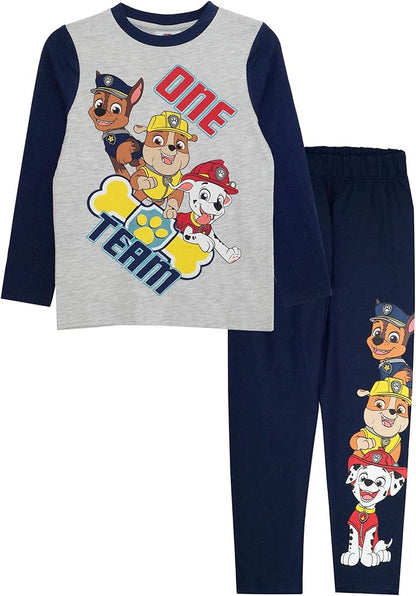 One Team Long Pajamas Set