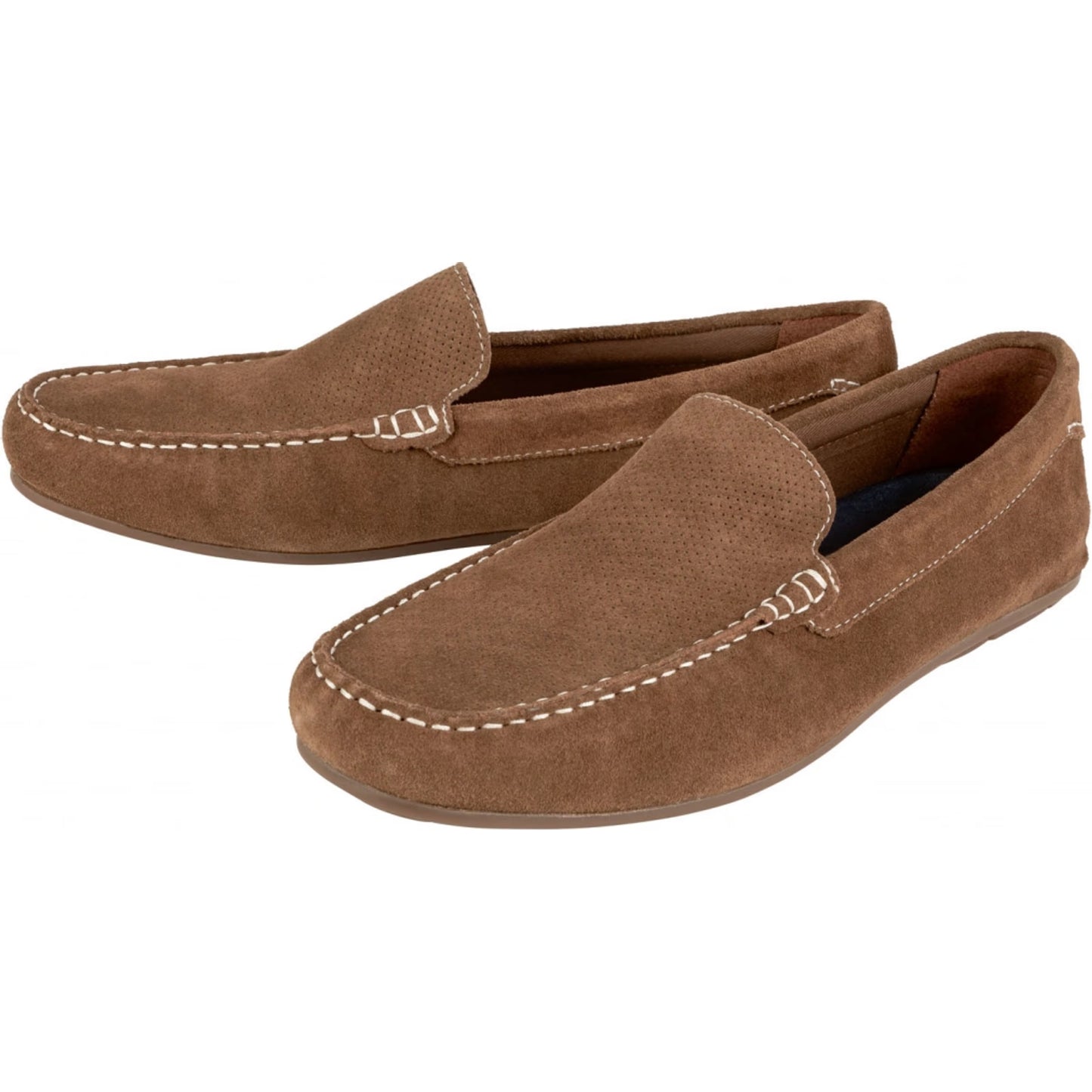 Men's moccasins Livergy (Brown)