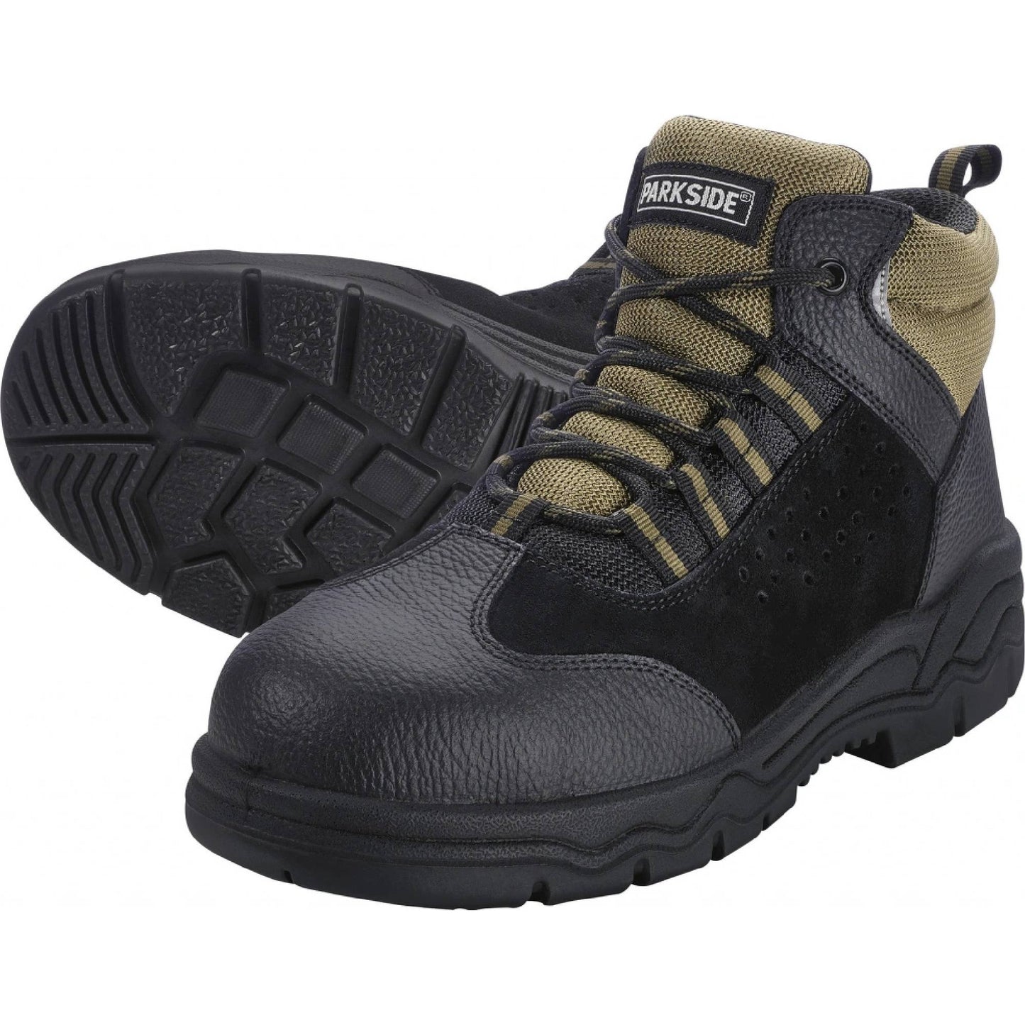 PARKSIDE S3 Safety Shoes Black/Khaki