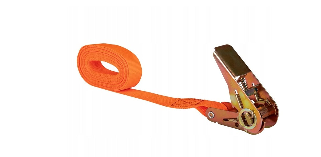 Ratchet lashing strap, 5 m