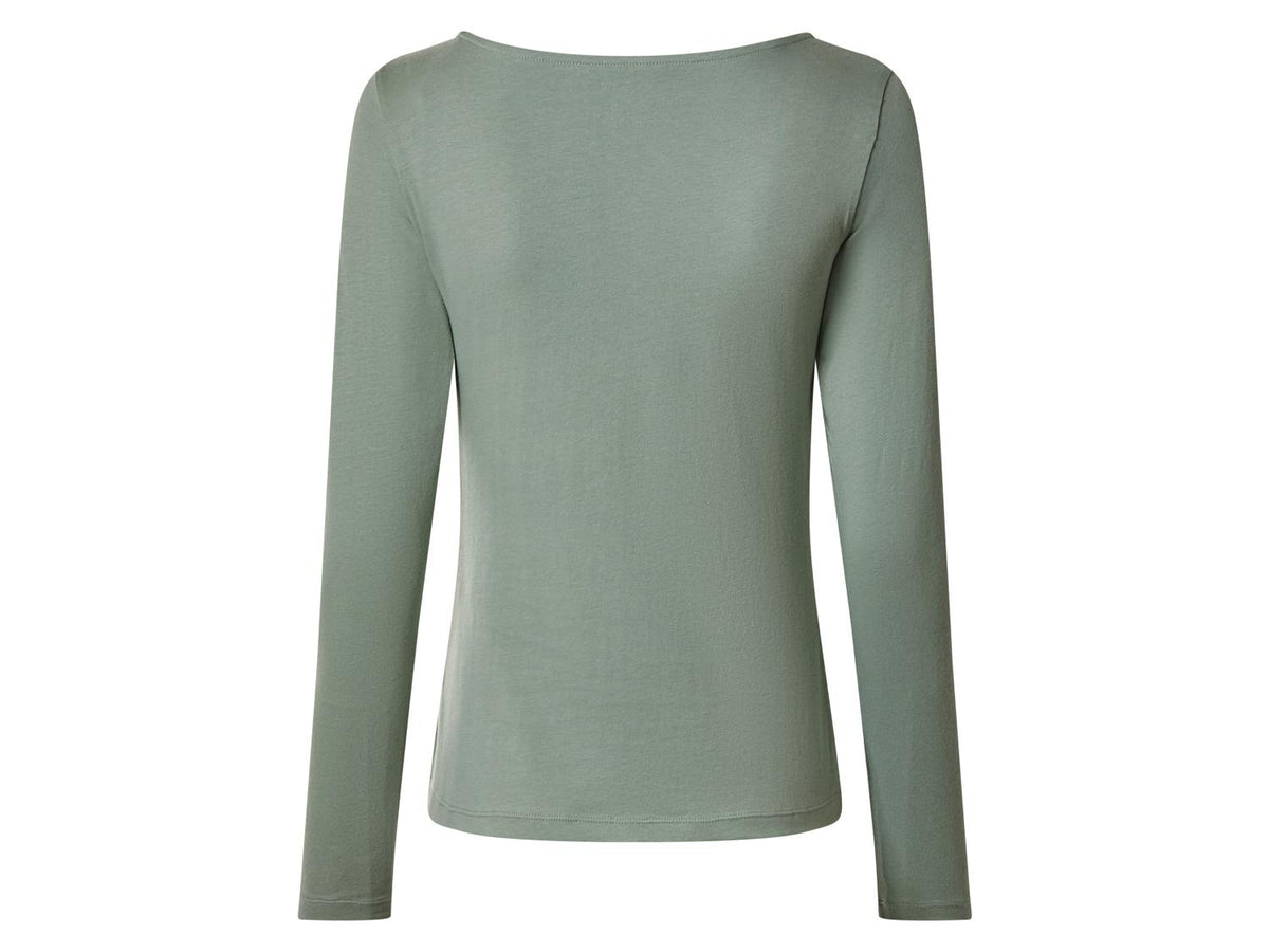 ESMARA Women’s Long sleeves T-Shirt (Green)