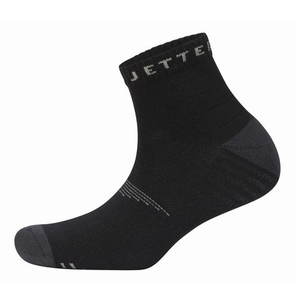 Crivit Women's Sports Socks, 2 Pairs (35/36, Black/White)