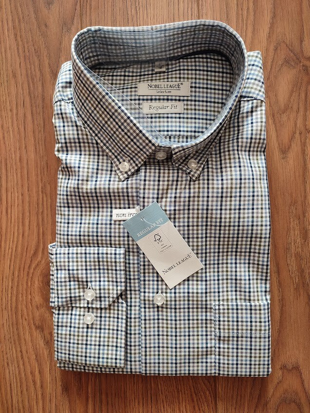 Nobel League Men's Shirt "Regular Fit", Plaid