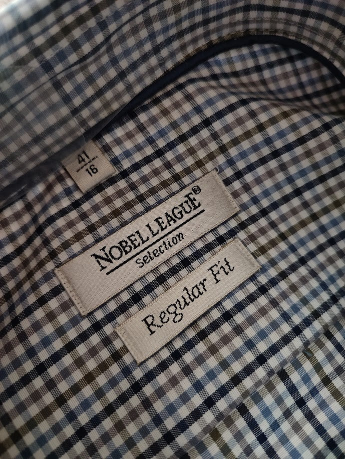 Nobel League Men's Shirt "Regular Fit", Plaid