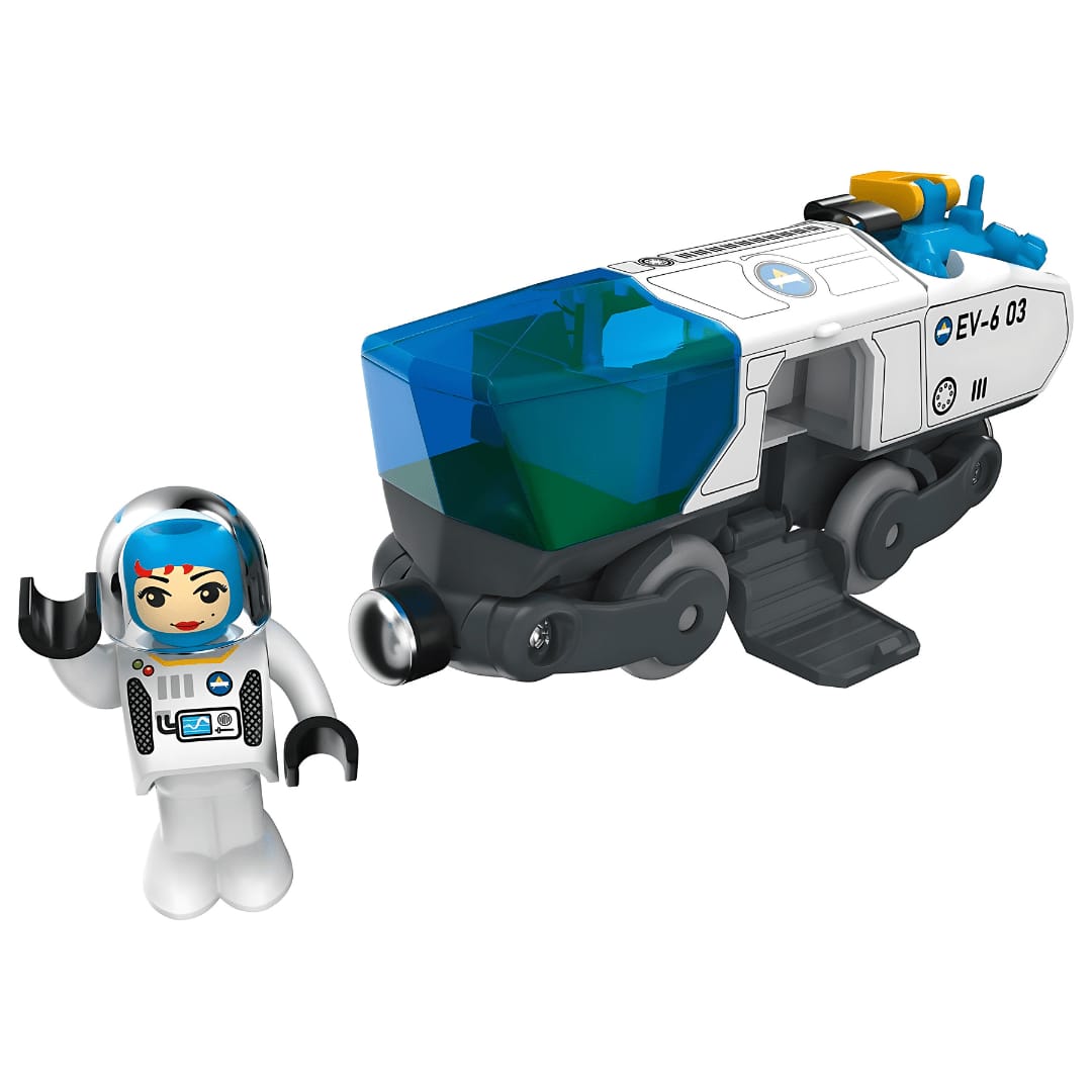 Space Station Railway Set 75 Pieces