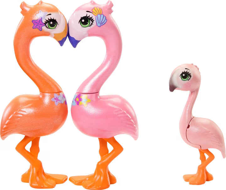 Enchantimals Spring Flamingo Family Toy