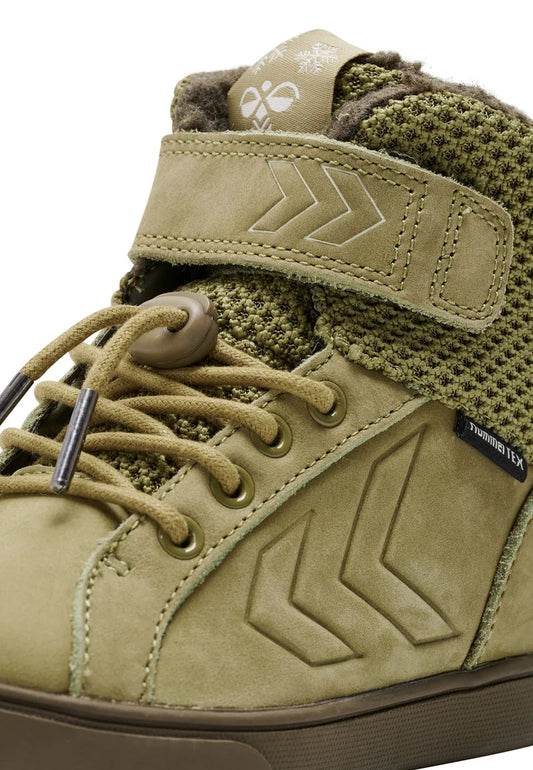 SPLASH TEX JR - Winter boots - Green Moss