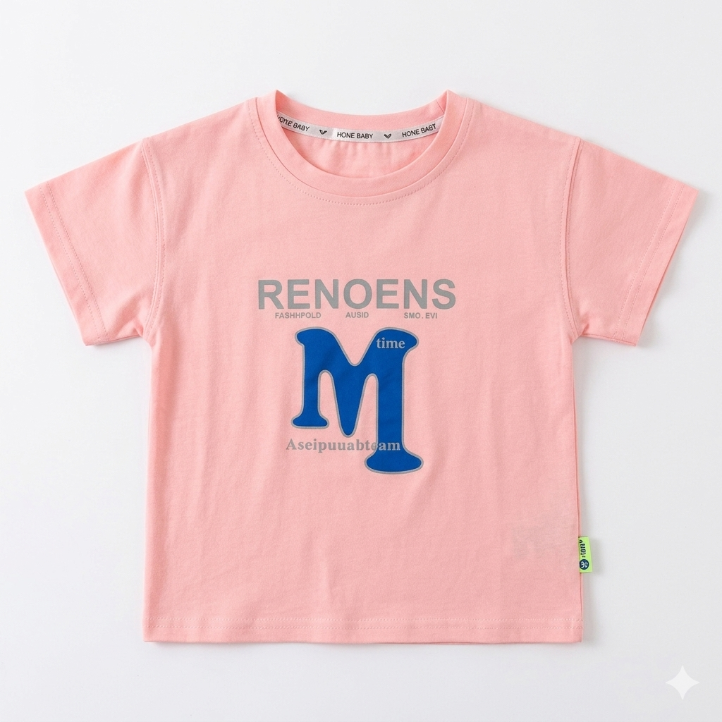 PatPat Girls Cotton T-Shirt