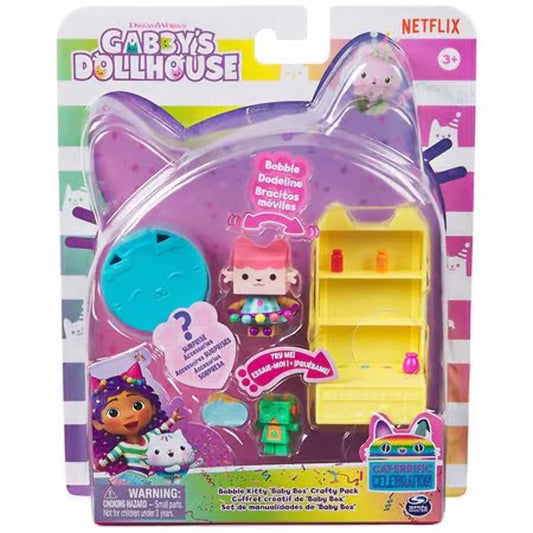 Gabby's Dollhouse Baby Box Bobble Kitty Furniture 50244