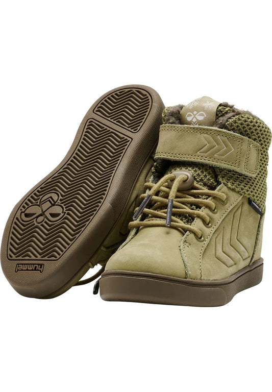 SPLASH TEX JR - Winter boots - Green Moss
