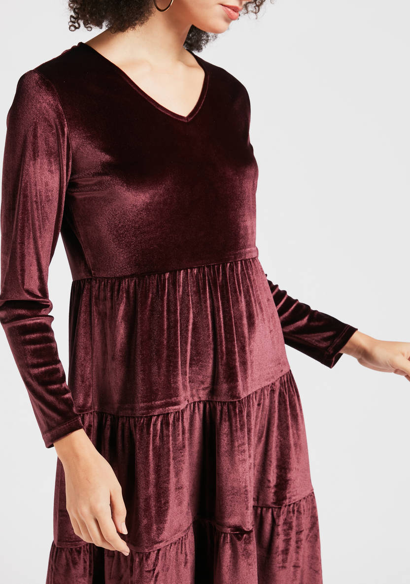 Women’s Velvet Mini-Dress