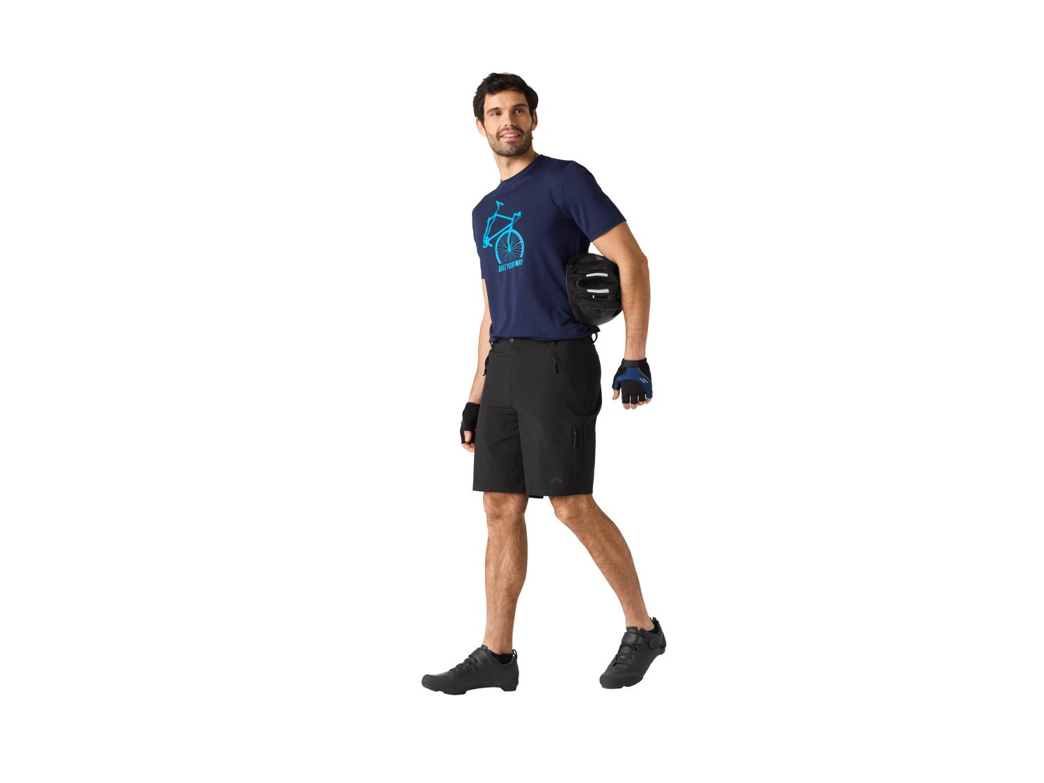 CRIVIT Men's functional cycling pants 2 in 1