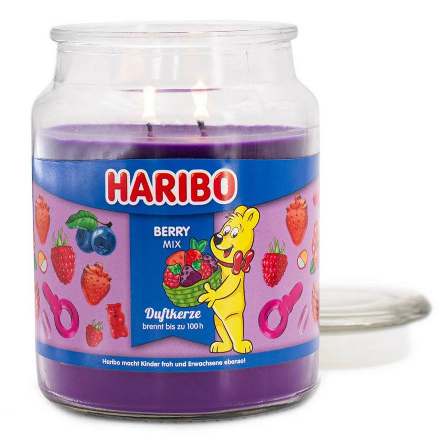 Haribo scented candle - Berry Mix - large