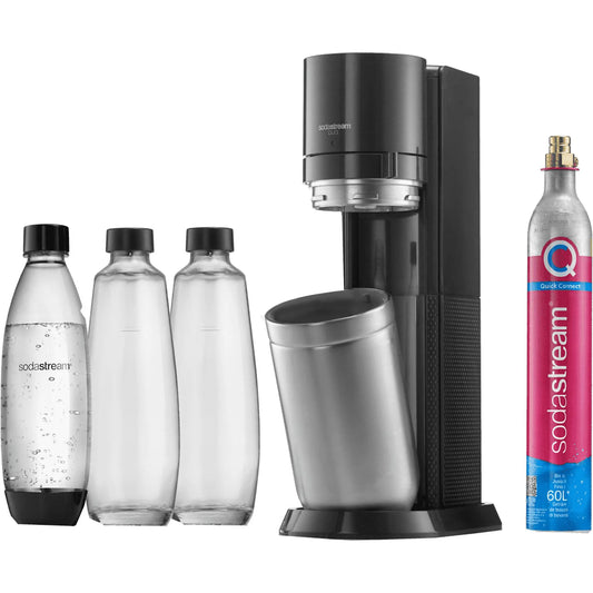 SodaStream DUO Mega Pack Soda Maker Titanium