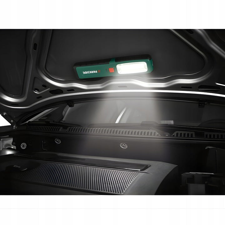 3-in-1 UV RECHARGEABLE LED WORKSHOP WORK LIGHT PARKSIDE PASL 4000 B3