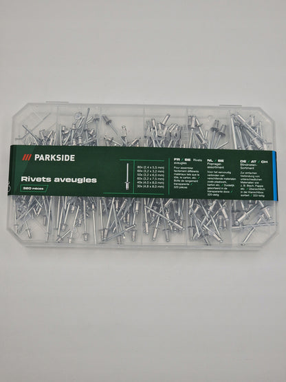 Assortment of blind rivets