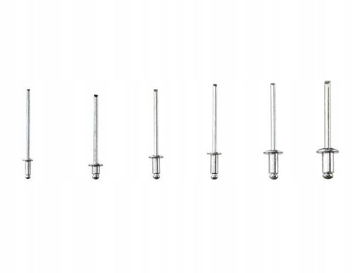 Assortment of blind rivets