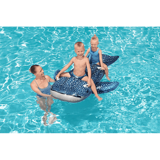 H2OGO! Whaletastic Wonders 2-Person Kids Ride-On Pool Float