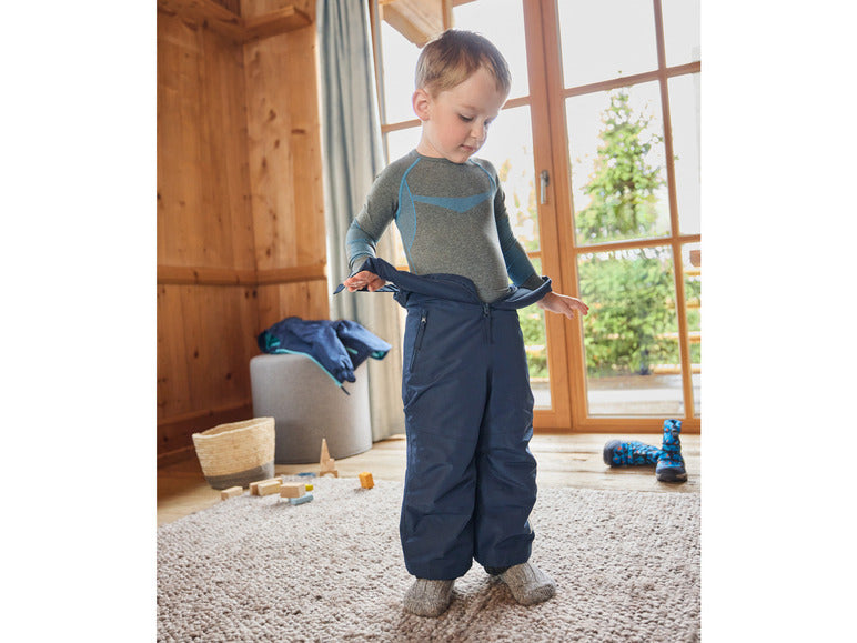 KUNIBOO Boys’ Seamless Thermal Base Layer Set, 2 pcs
