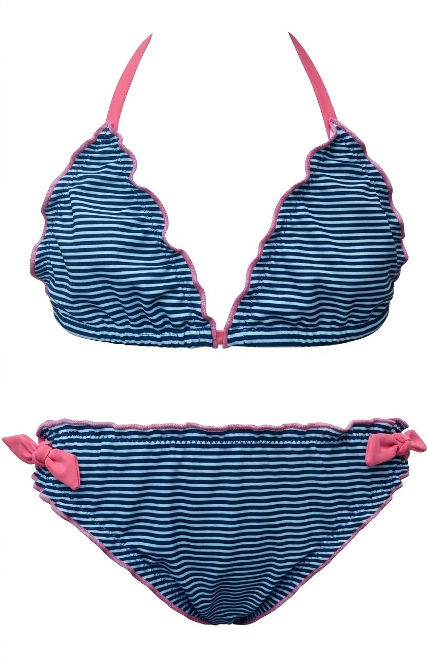 Girls Bikini set with side bows