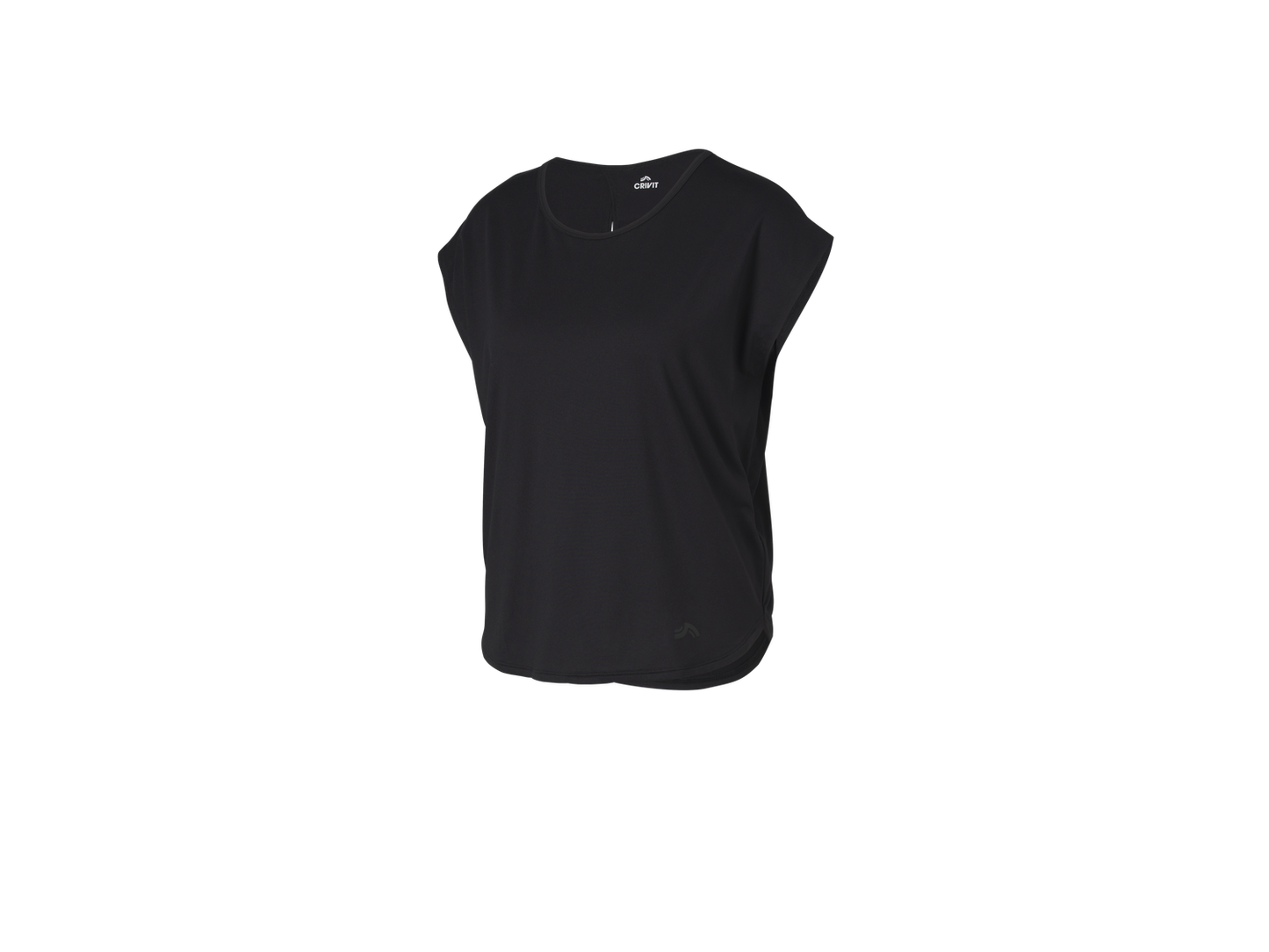 CRIVIT Women's technical T-shirt (Black)