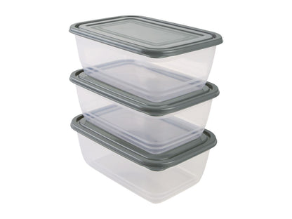 Food Storage Containers - Set of 3