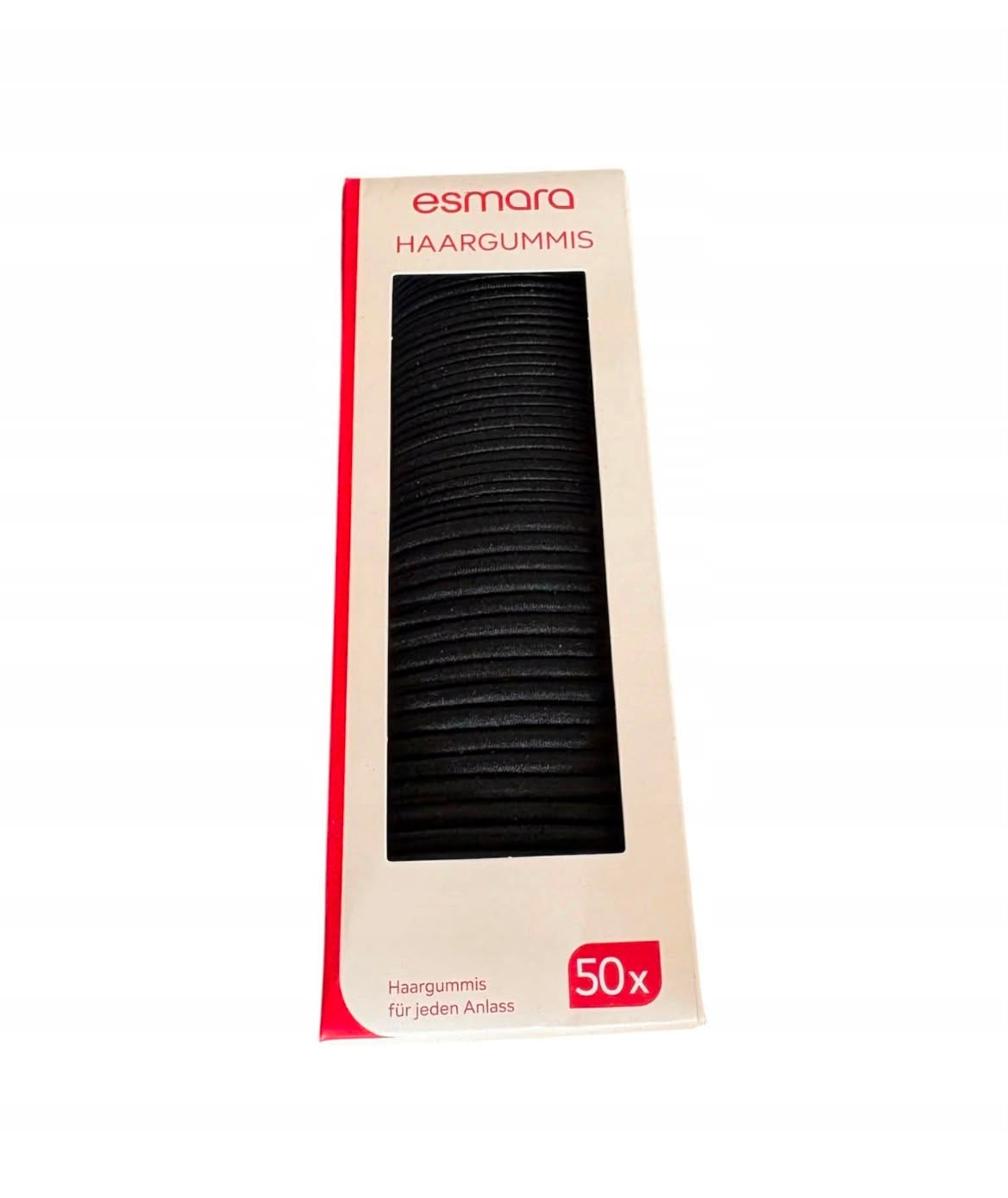 ESMARA Black Hair band set, 50 pcs