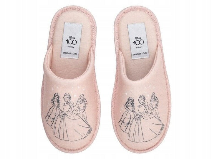 Warm Disney princess slippers for women