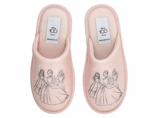 Warm Disney princess slippers for women