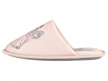 Warm Disney princess slippers for women