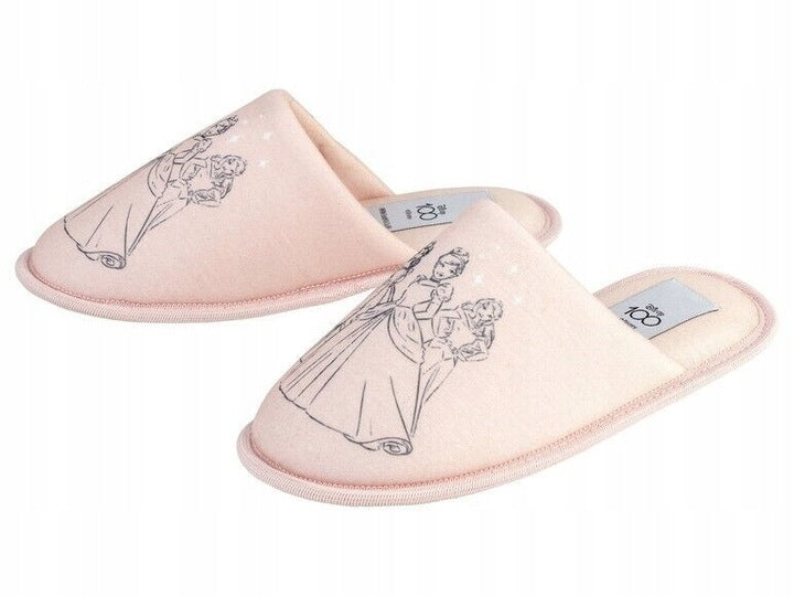 Warm Disney princess slippers for women