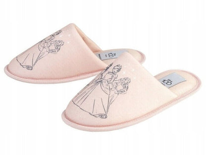 Warm Disney princess slippers for women