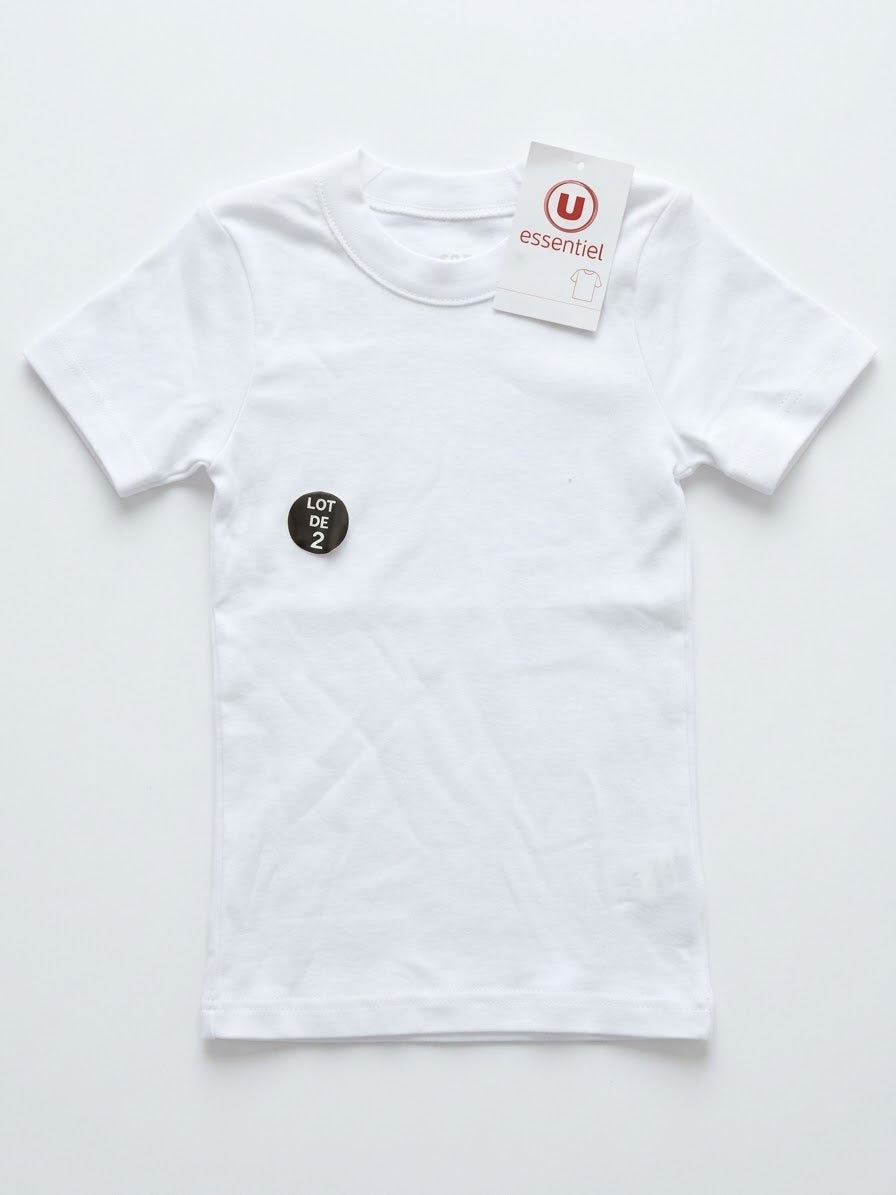 U essentiel, Short-Sleeved Undershirts (Set of 2)