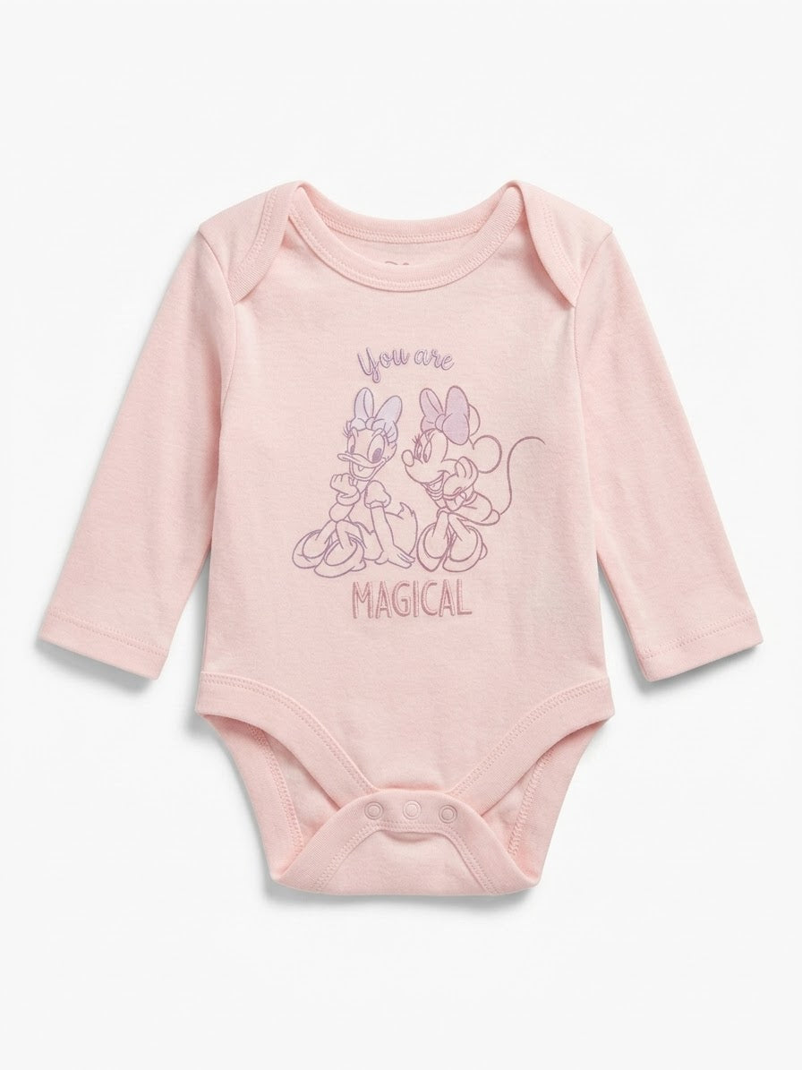 Minnie Mouse Baby Girl’s Longsleeve bodysuit