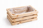 Parkside wooden flower pot