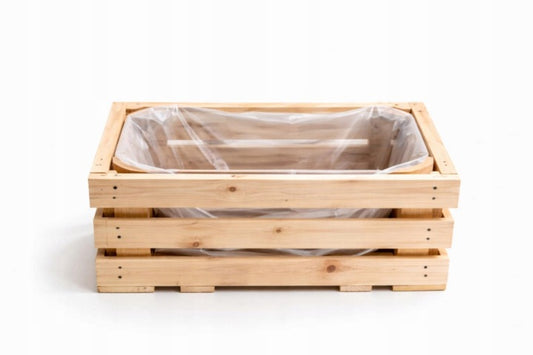 Parkside wooden flower pot
