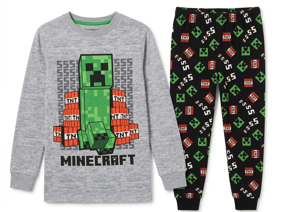 MINECRAFT longsleeves Cotton pajama