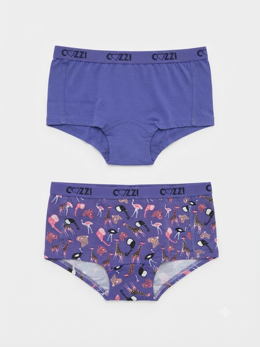 COZZI Girls’ Boxers , 2 pcs