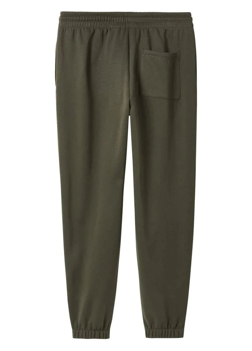 Men’s Fleece Joggers - esmara men (Olive green)