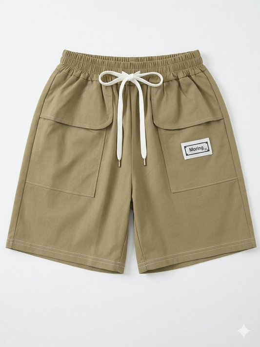 PATPAT Drawstring Shorts – Desert Khaki