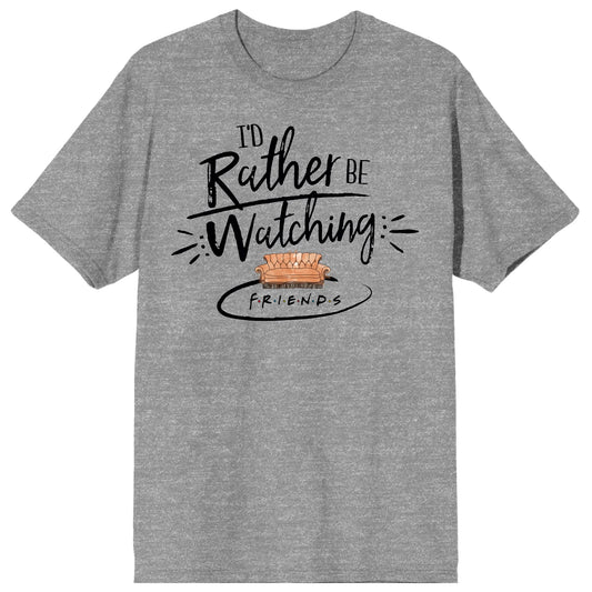 F.R.I.E.N.D.S Men’s Cotton T-Shirt, Grey