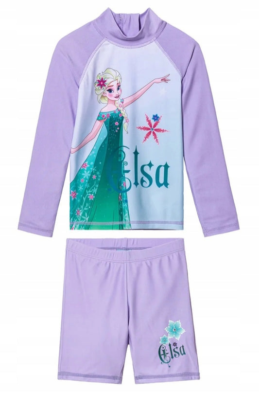 Frozen 2 pieces swimsuit - UV Protection 50+