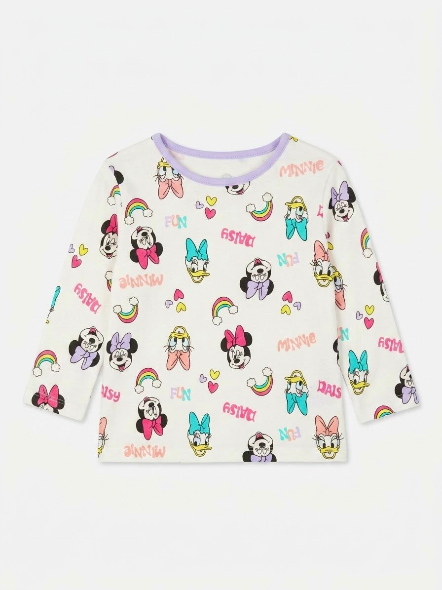 Minnie Mouse Baby Girl’s Longsleeve Top