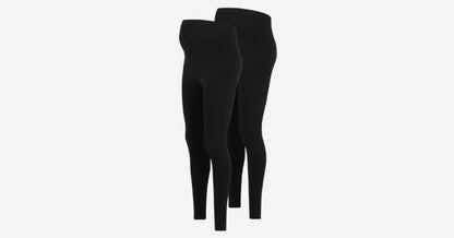 ESMARA Maternity Cotton Leggings, 2 pcs