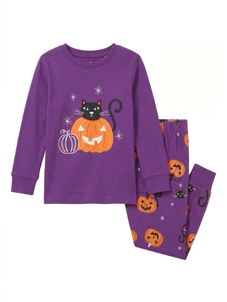 LUPILU Girls Glow in the dark PJ set